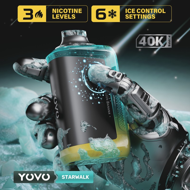 YOVO STARWALK 40K 5% DISPOSABLE BOX OF 5