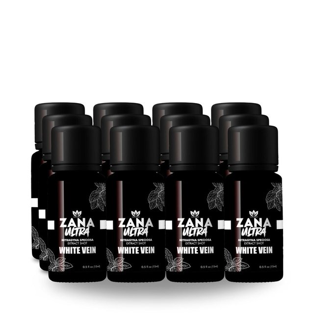 ZANA ULTRA MITRAGYNA SPECIOSA EXTRACT SHOTS BOX OF 12