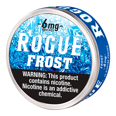 ROGUE FROST 6MG NICOTINE POUCHES TWRUP BOX OF 10