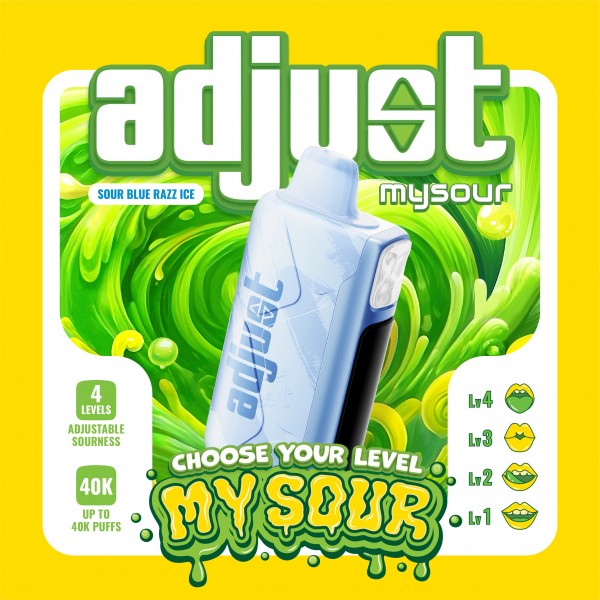 ADJUST MYSWEET BY LOST MARY 5% DISPOSABLE 40000 PUFFS BOX OF 5