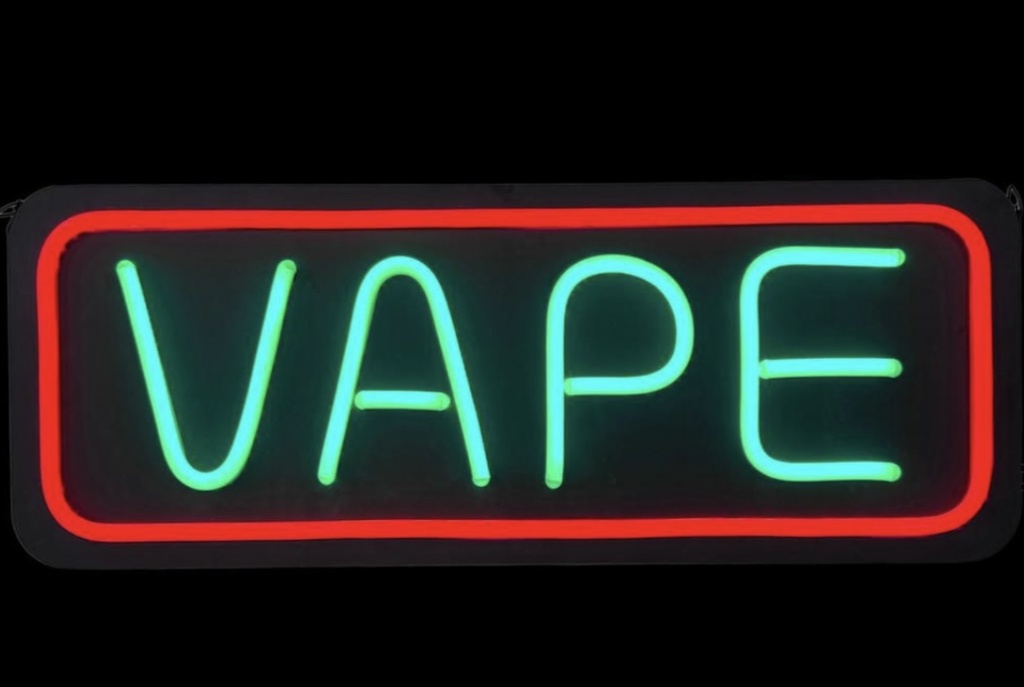 LED NEON SIGN 81.3*29CM #ME09 (VAPE) DESIGN