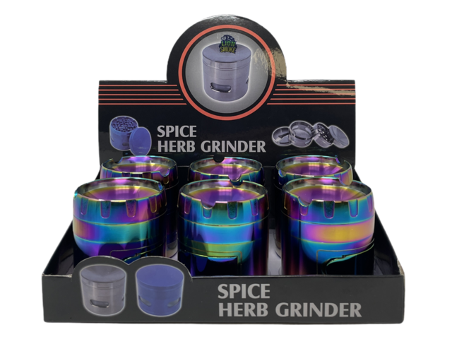 LION SMOKE 4 PARTS GRINDER ZNG373 BOX OF 6