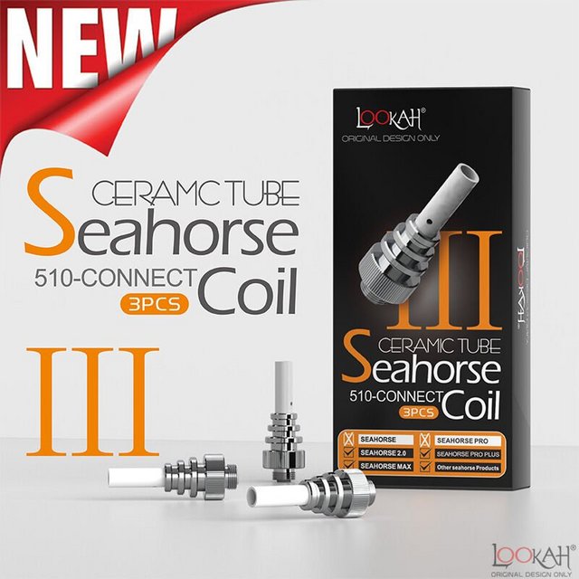 LOOKAH SEAHORSE III CERAMIC TUBE 510-CONNECT COIL 3CT