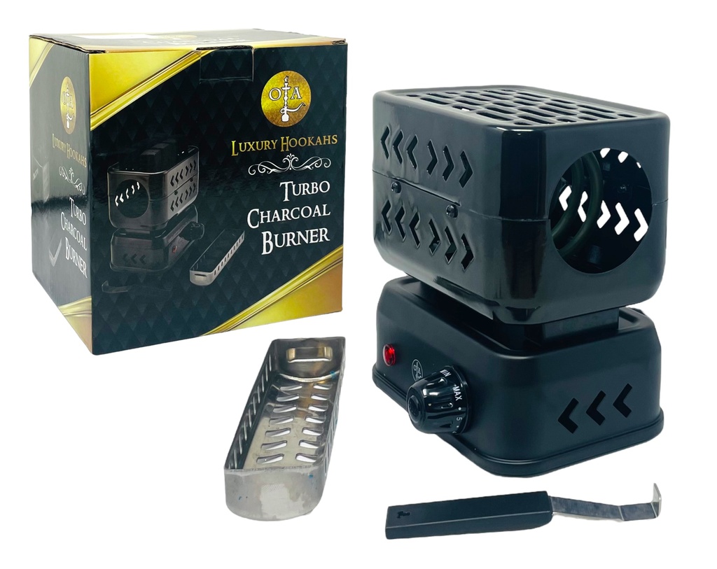 OLA LUXURY HOOKAH TURBO CHARCOAL BURNER