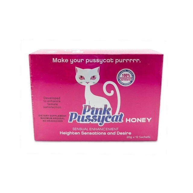 PINK PUSSYCAT HONEY SENSUAL ENHANCEMENT 20G BOX OF 12