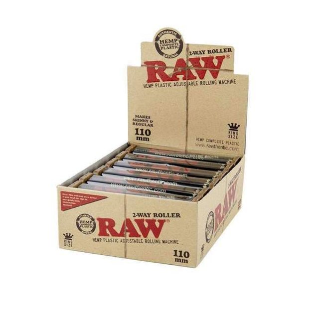 RAW 2WAY ROLLER KINGSIZE 110MM 12CT