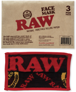 RAW FACE MASK 3PK