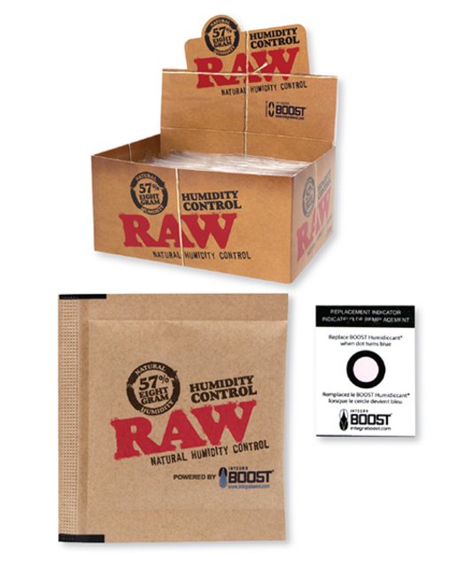 RAW HUMIDITY CONTROL 57% 8GM BOX OF 60