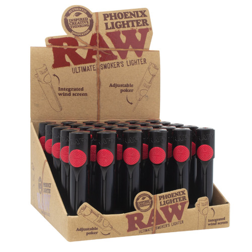 RAW PHOENIX LIGHTER BOX OF 30