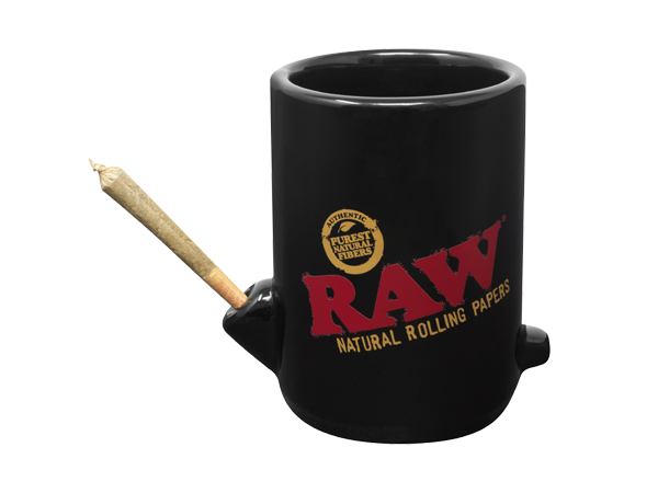 RAW WAKE UP AND BAKE UP COFFEE CUP