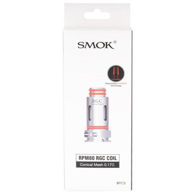 SMOK RPM80 RGC COIL 0.17OHM CONICAL MESH 5CT