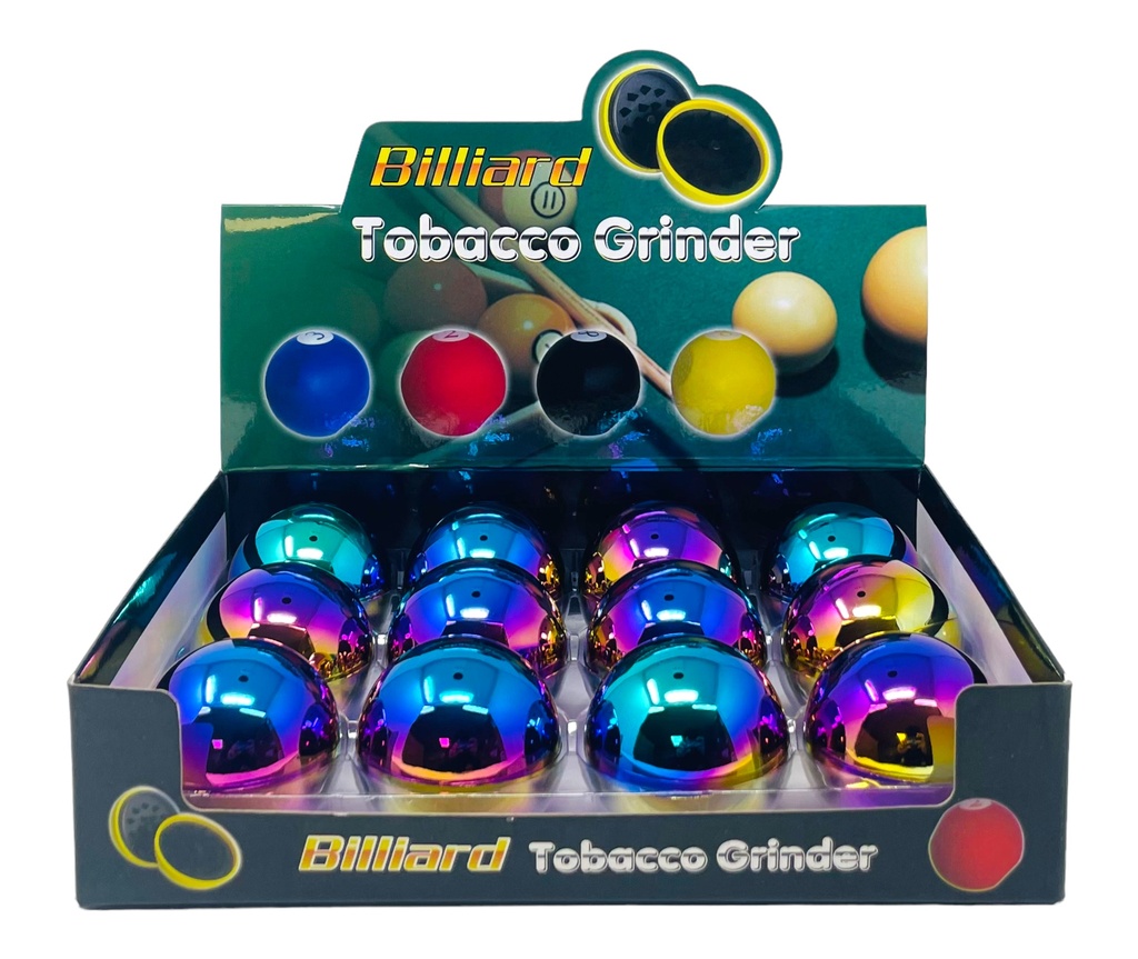 TOBACCO GRINDER 3 PARTS #MD078XC BOX OF 12