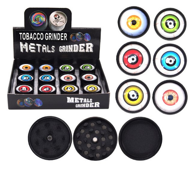 TOBACCO GRINDER GR154-30EY BOX OF 12