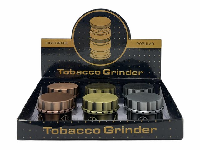 TOBACCO GRINDER GRZ117-3 BOX OF 6