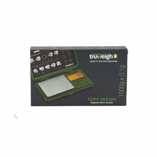 TRUWEIGH TUFF-WEIGH MINI SCALE 1000G X 0.1G GREEN