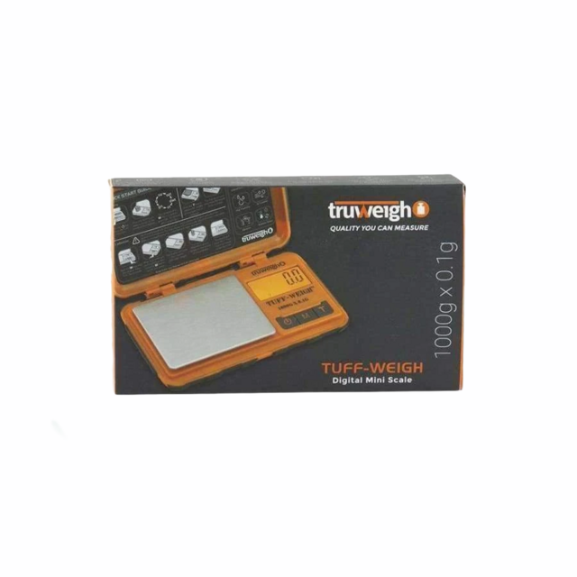 TRUWEIGH TUFF-WEIGH MINI SCALE 1000G X 0.1G ORANGE