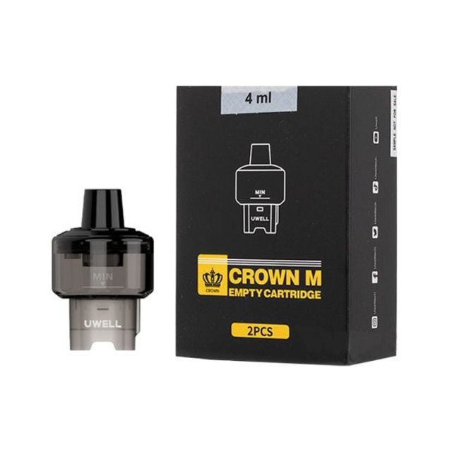 UWELL CROWN M EMPTY CARTRIDGE 4ML 2CT