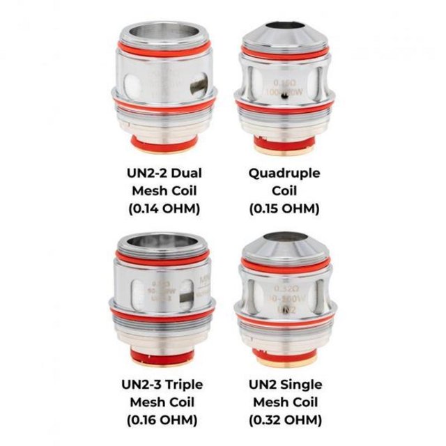 UWELL VALYRIAN II DUAL MESHED COIL 0.14 2CT