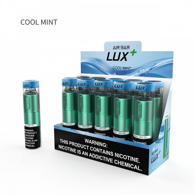 AIR BAR LUX PLUS 5% DISPOSABLE  BOX OF 10