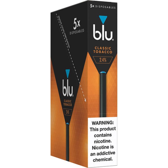 BLU DISPOSABLE 2.4% BOX OF 5