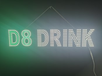 BUSINESS IMAGE SIGN LED (D8 DRINK) DESIGN