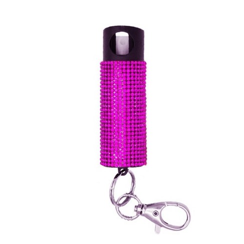 CHEETAH PEPPER SPRAY RHINESTONES