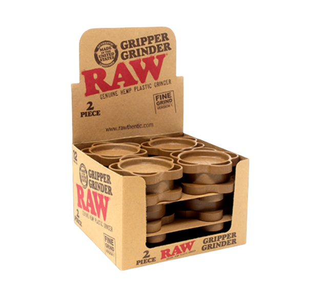 RAW GRIPPER GRINDER BOX OF 12