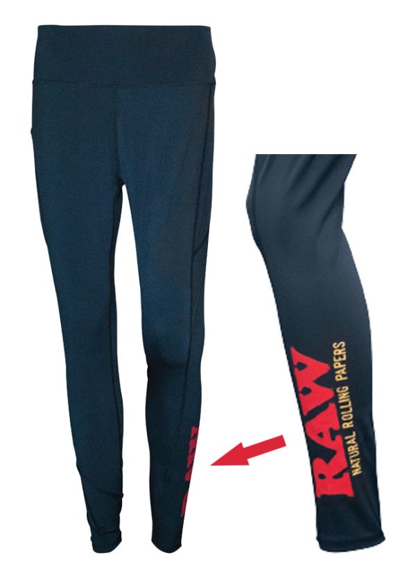 RAW HIGH WAISTED LEGGINGS 