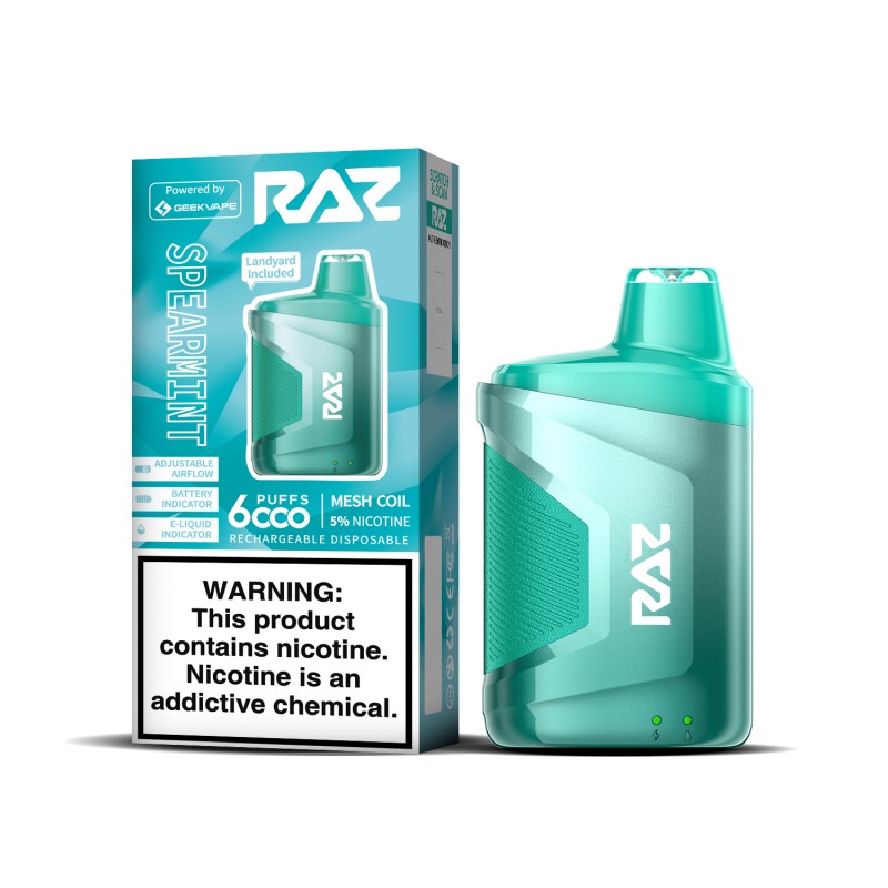 RAZ CA6000 5% DISPOSABLE BOX OF 10