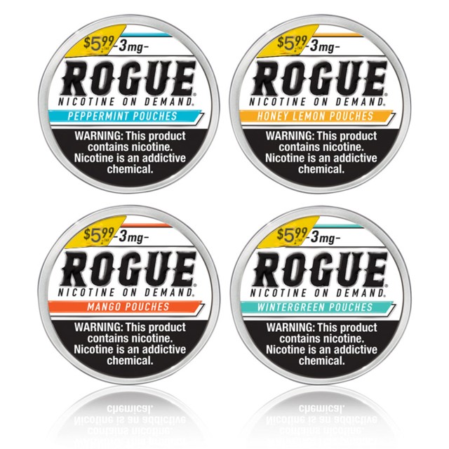 ROGUE NICOTINE POUCHES 5CT **PRE-PRICED $5.99**