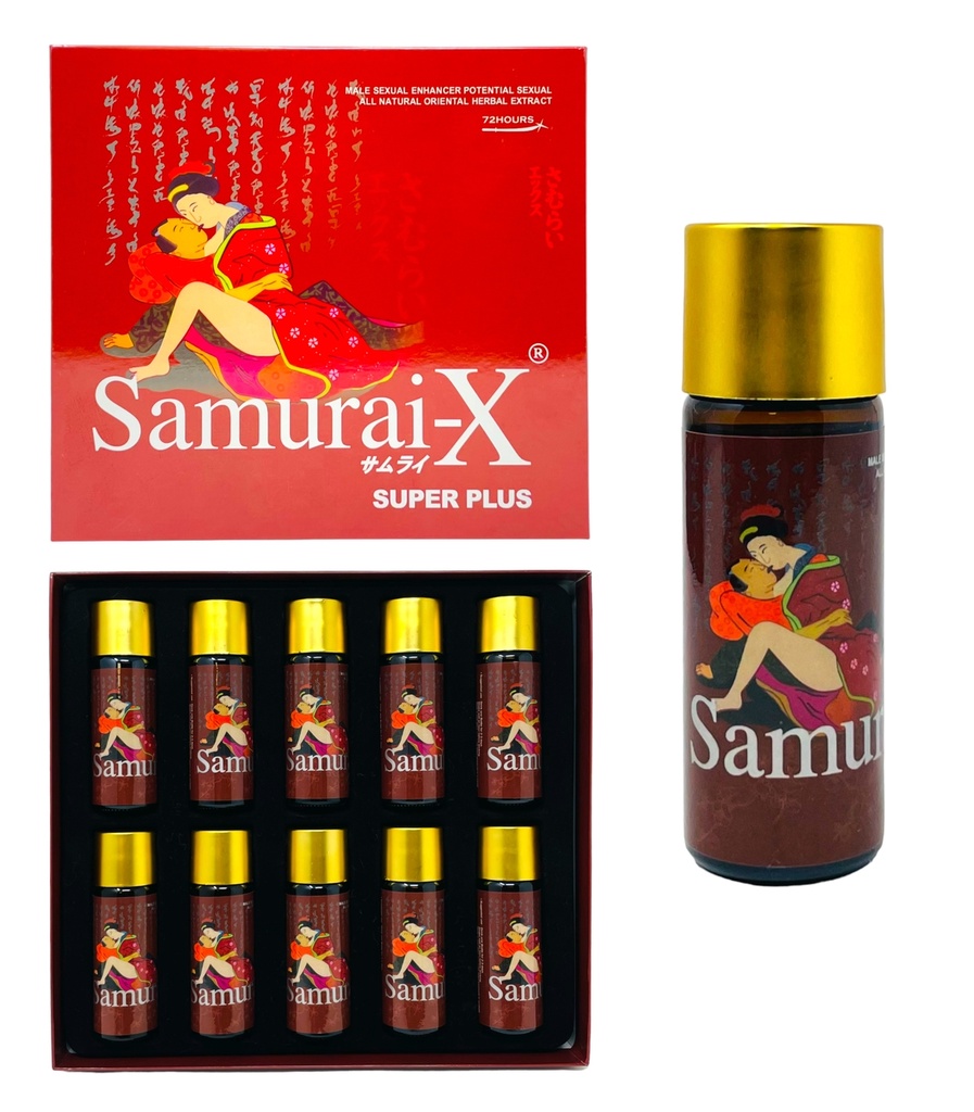 SAMURAI X ENHANCEMENT DRINKS BOX OF 10