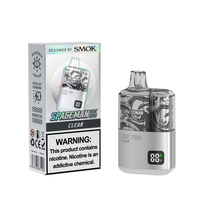 SPACEMAN 10K PRO 5% DISPOSABLE BOX OF 5