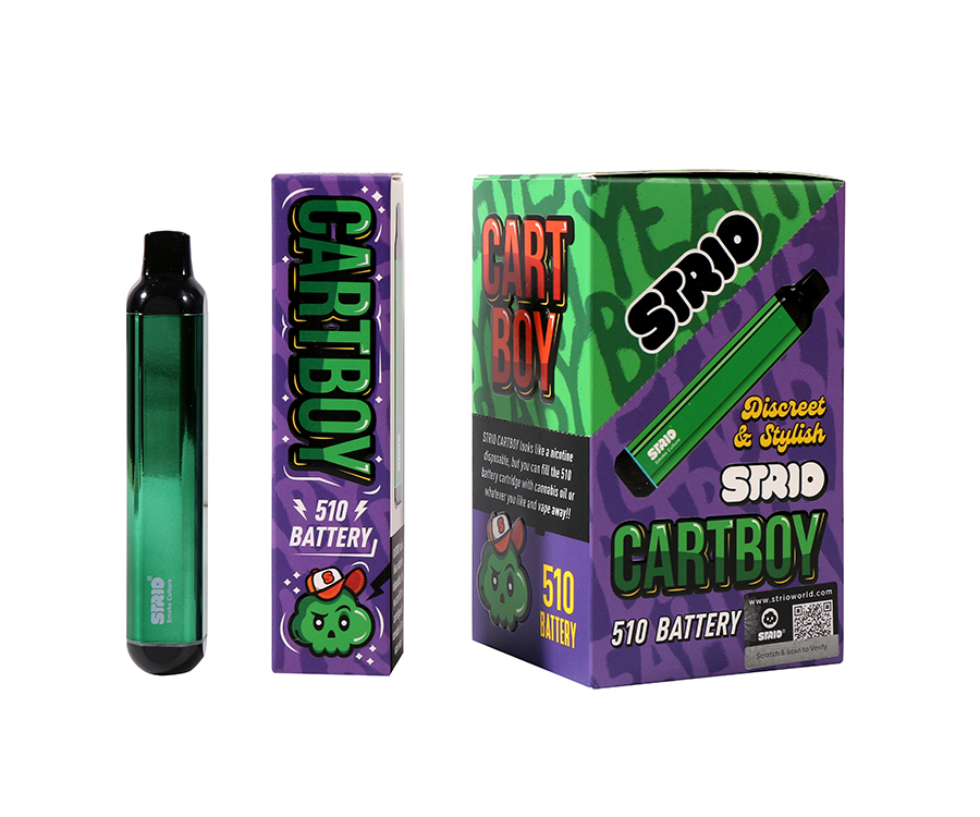 STRIO CARTBOY METALLIC SERIES 510 BATTERY FOR 1GM CARTS