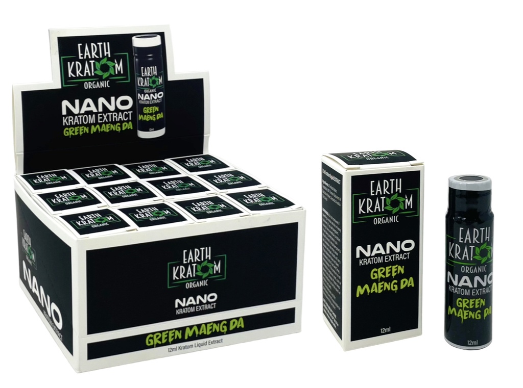 EARTH KRATOM ORGANIC NANO KRATOM EXTRACT SHOTS BOX OF 12