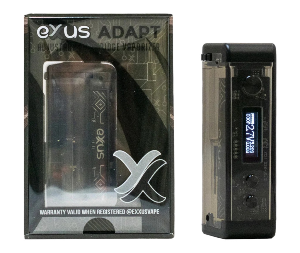 EXXUS ADAPT TRANSPARENT CARTRIDGE VAPORIZER