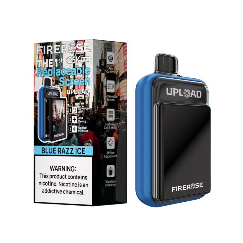 FIREROSE UPLOAD 25K 5% DISPOSABLE KIT WITH REPLACEABLE SCREEN BOX OF 5