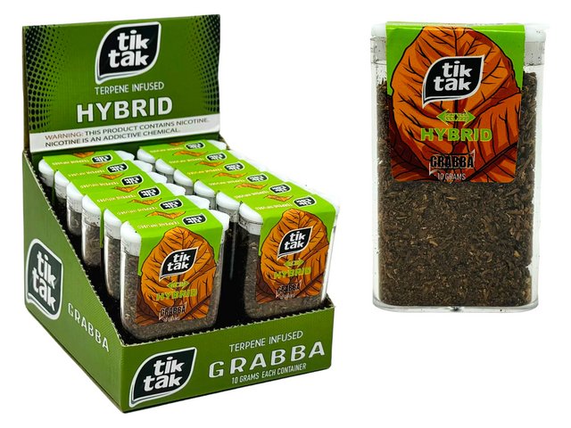 TIK TAK TERPENE INFUSED GRABBA 10GM BOX OF 12