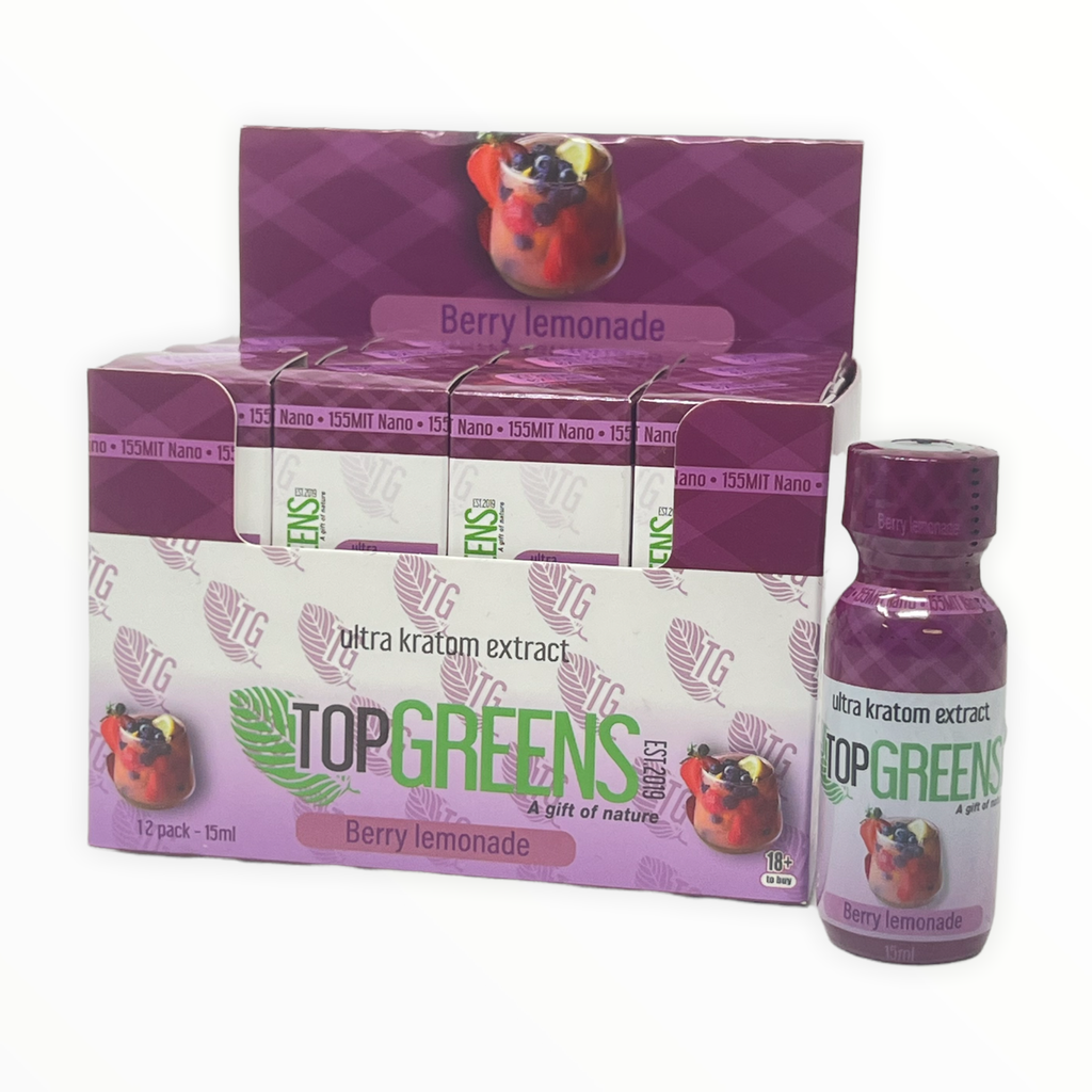 TOPGREENS ULTRA KRATOM EXTRACT SHOTS 10ML