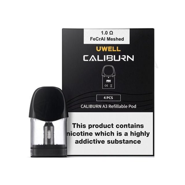 UWELL CALIBURN A3 REFILLABLE POD 2ML 4CT