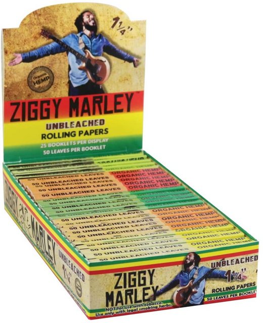 ZIGGY MARLEY UNBLEACHED ROLLING PAPER