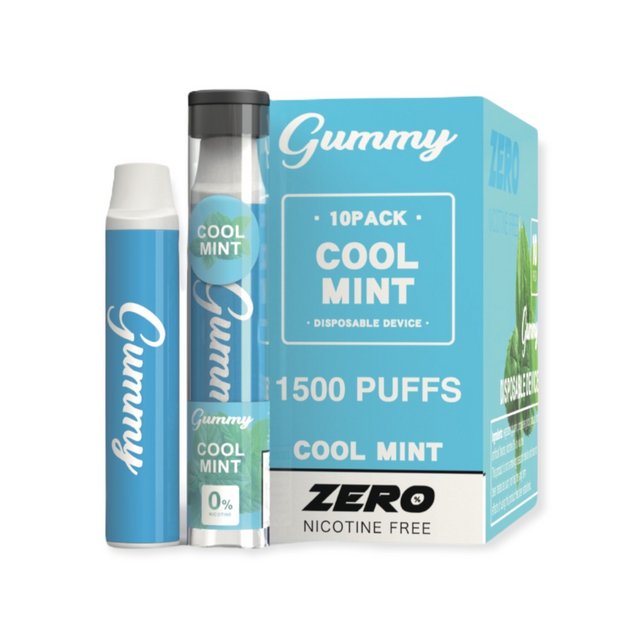 GUMMY ZERO NICOTINE FREE DISPOSABLE BOX OF 10