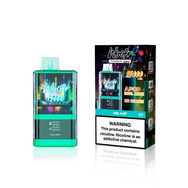 IJOY WOOFR 5% DISPOSABLE 15000 PUFFS BOX OF 5