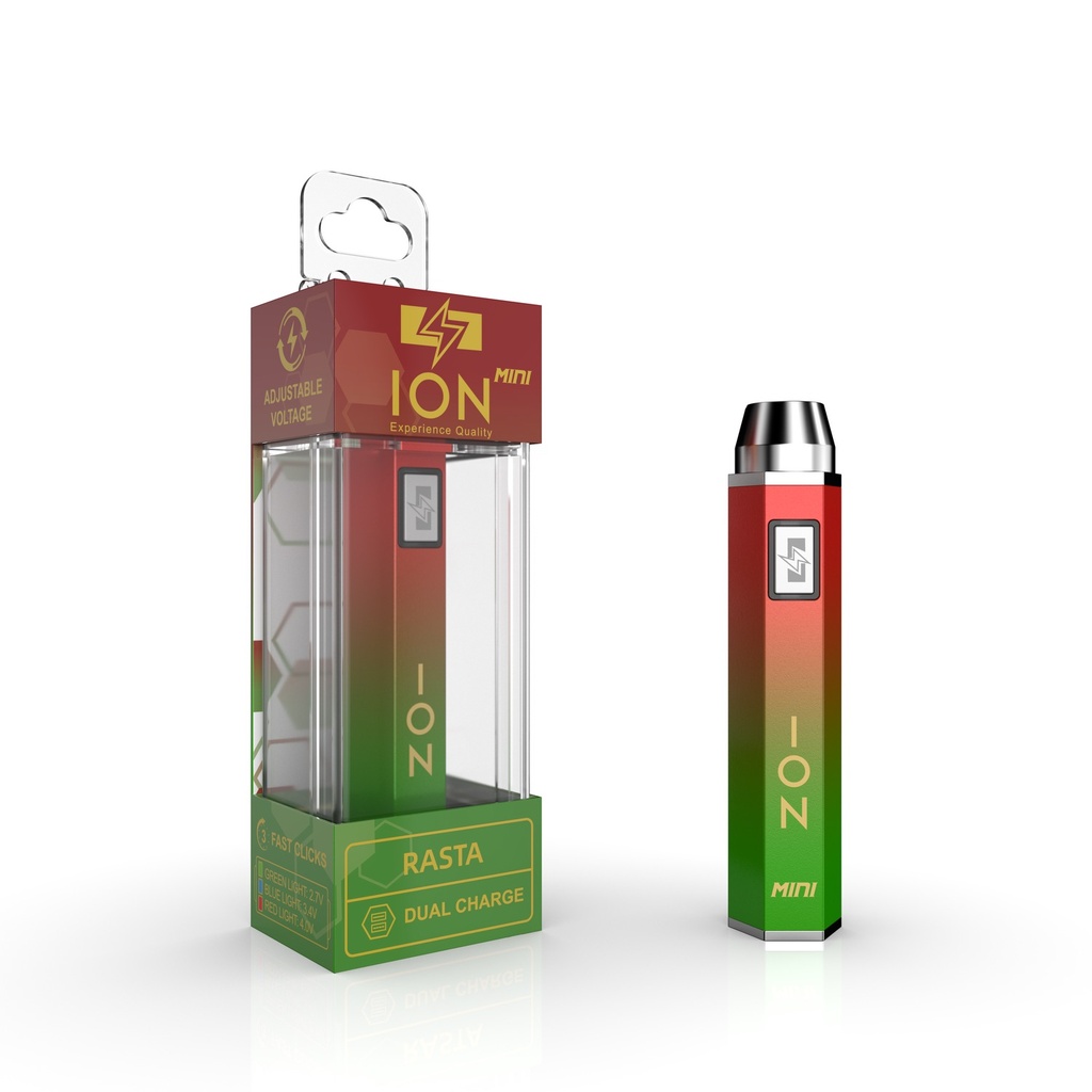 ION MINI BATTERY 510 THREAD 500MAH DUAL CHARGE