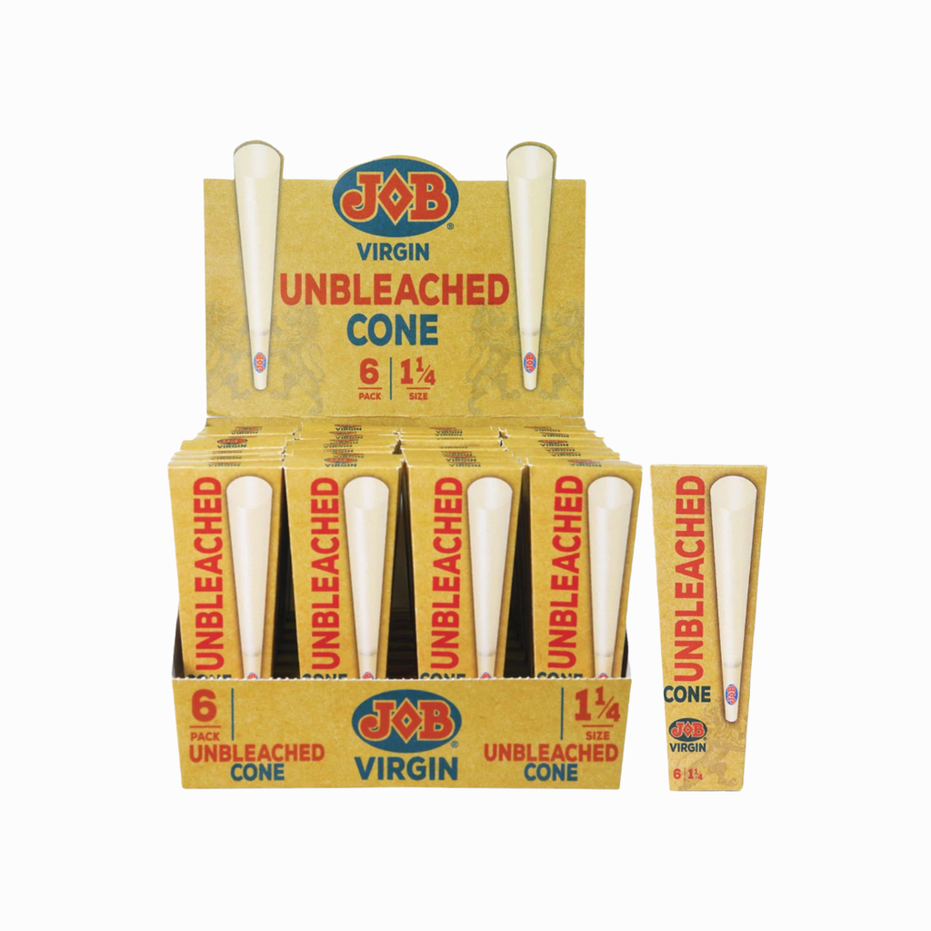 JOB VIRGIN UNBLEACHED CONE  BOX OF 32