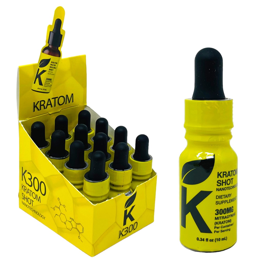 K300 KRATOM SHOT 10ML BOX OF 12