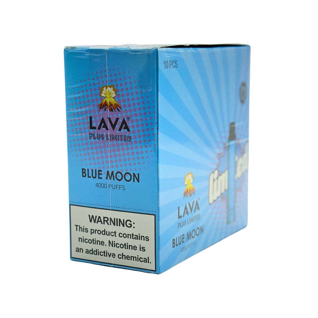 LAVA PLUS LIMITED DISPOSABLE 4000 PUFFS BOX OF 10