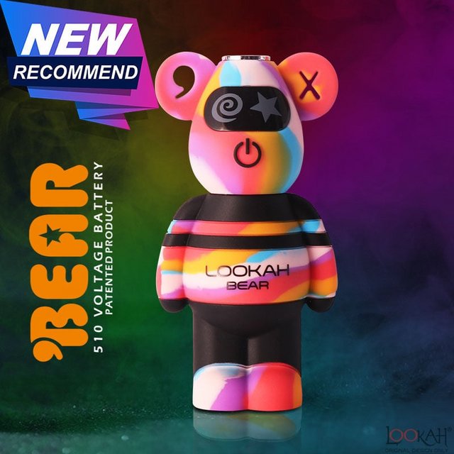 LOOKAH BEAR 510 VAPE BATTERY