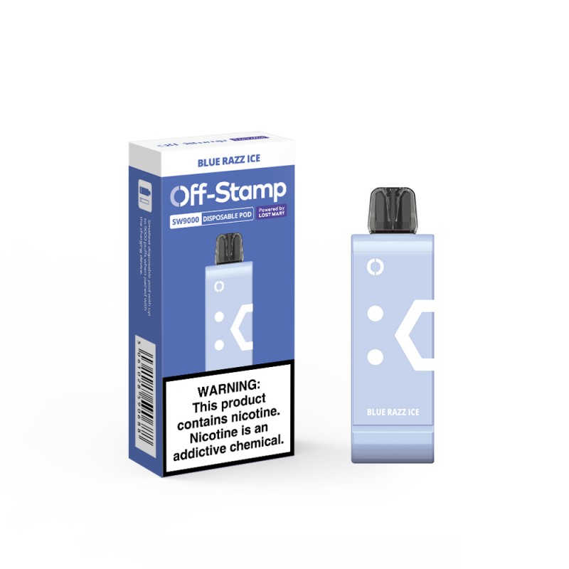 OFF-STAMP SW9000 5% DISPOSABLE POD BOX OF 5