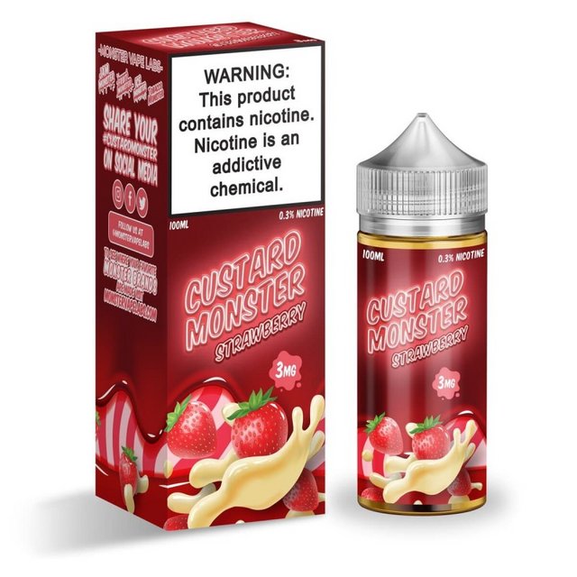 CUSTARD MONSTER SYNTHETIC NICOTINE 100ML