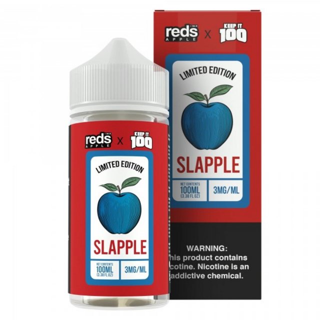 DAZE REDS X KEEP IT 100 SYNTHETIC NICOTINE E-LIQUID 100ML